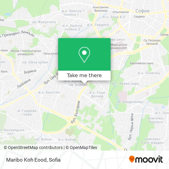Maribo Koh Eood map