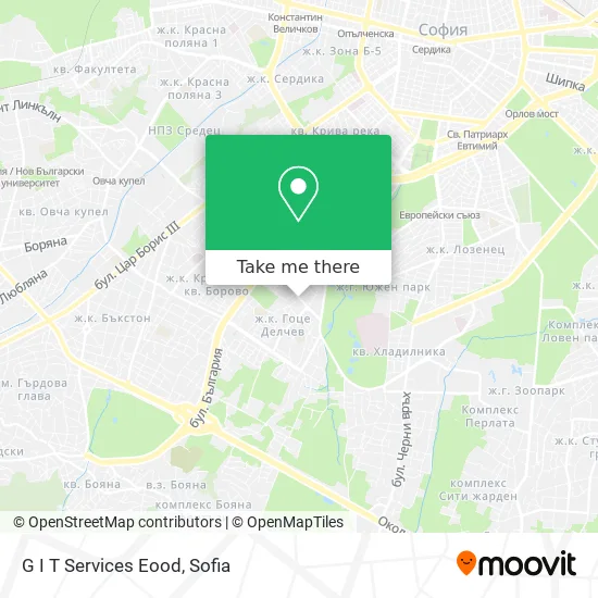 Карта G I T Services Eood