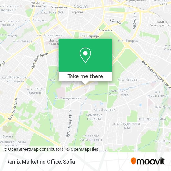 Remix Marketing Office map