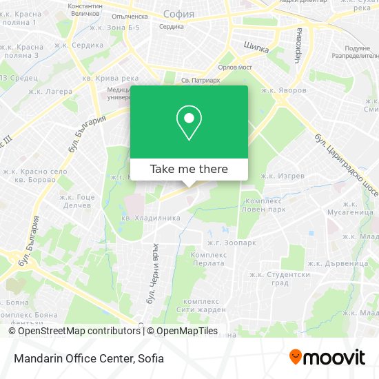 Mandarin Office Center map