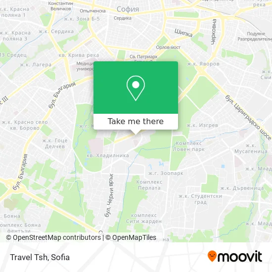 Карта Travel Tsh
