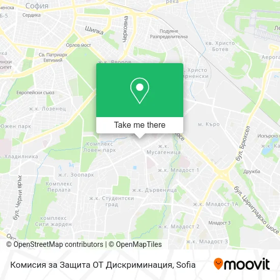 Карта Комисия за Защита ОТ Дискриминация