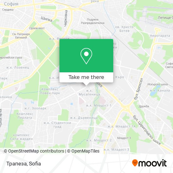 Трапеза map