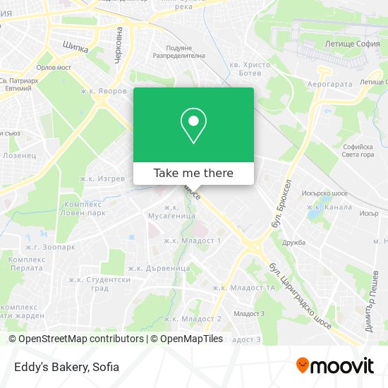 Карта Eddy's Bakery