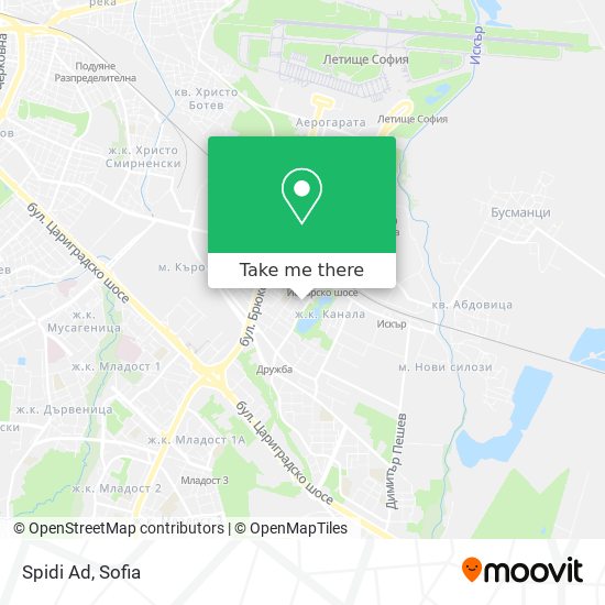 Spidi Ad map
