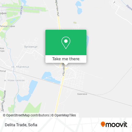 Delita Trade map