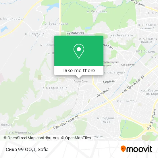 Сика 99 ООД map