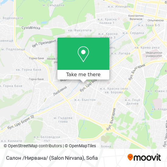 Салон /Нирвана/ (Salon Nirvana) map
