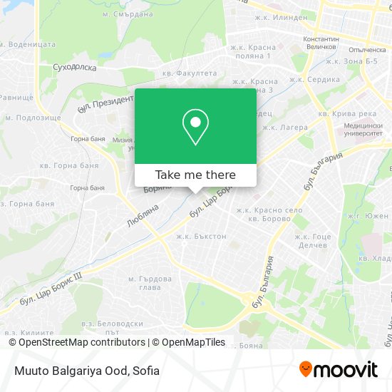 Muuto Balgariya Ood map
