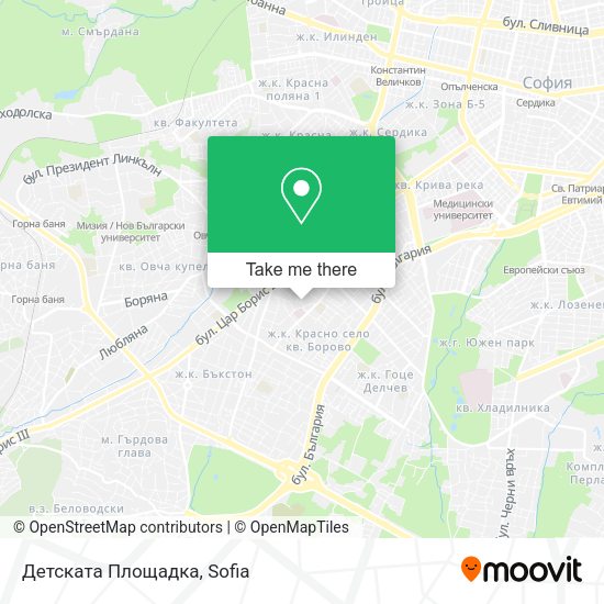 Карта Детската Площадка