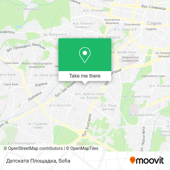 Карта Детската Площадка