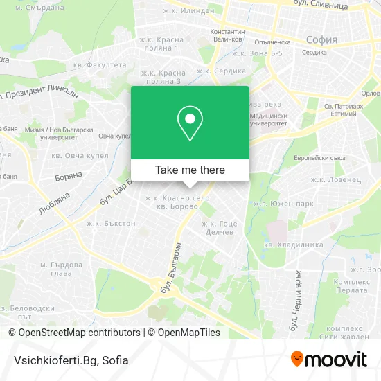 Карта Vsichkioferti.Bg