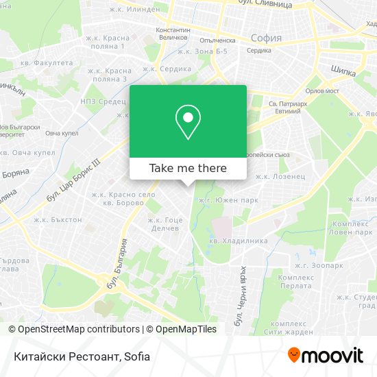 Китайски Рестоант map