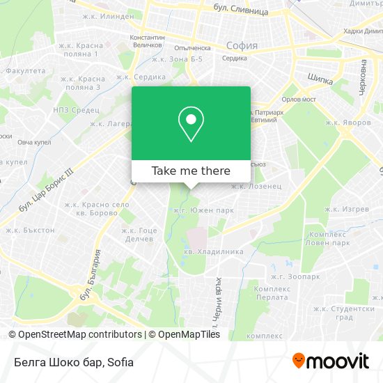 Белга Шоко бар map