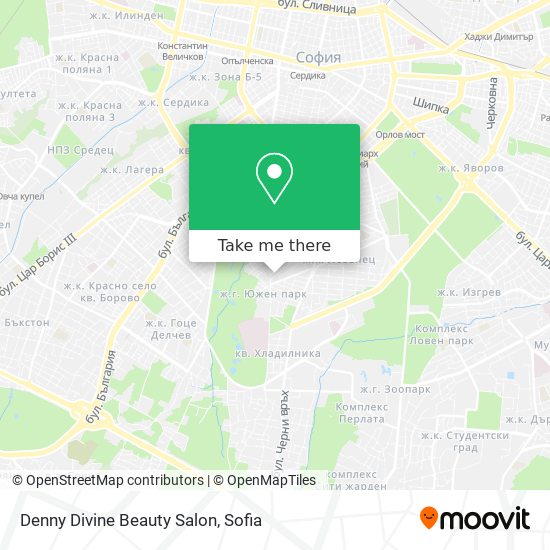 Denny Divine Beauty Salon map