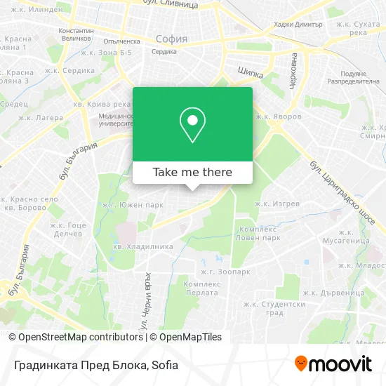 Карта Градинката Пред Блока