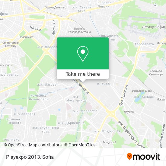 Карта Playexpo 2013