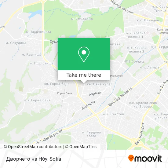 Дворчето на Нбу map