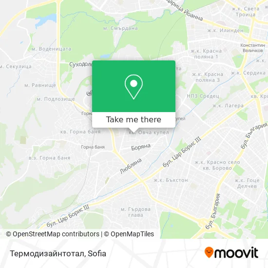 Карта Термодизайнтотал