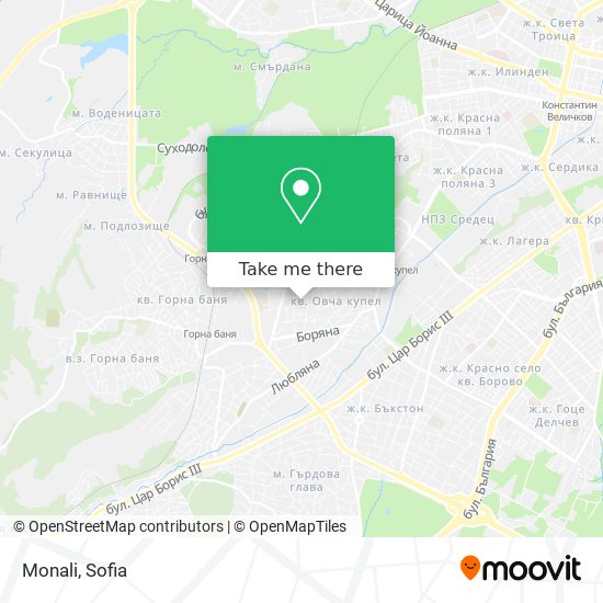 Monali map