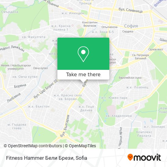 Fitness Hammer Бели Брези map