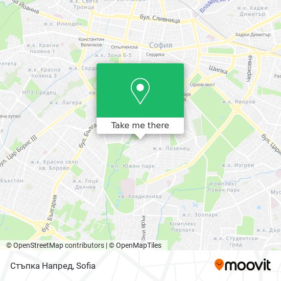Стъпка Напред map