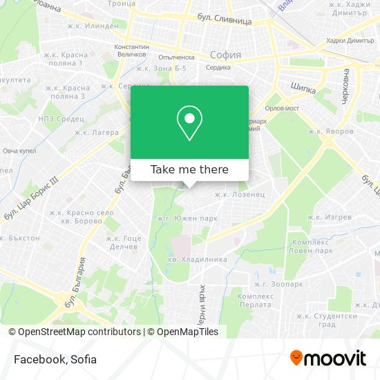 Facebook map