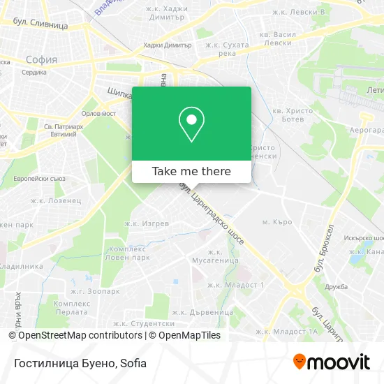 Гостилница Буено map