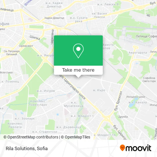 Карта Rila Solutions