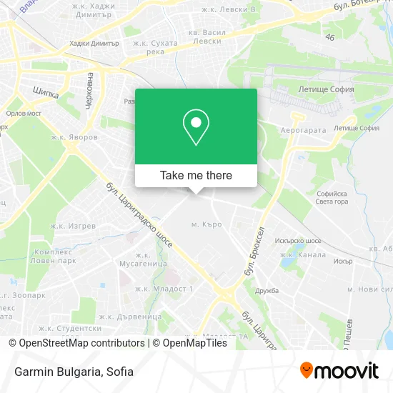 Карта Garmin Bulgaria