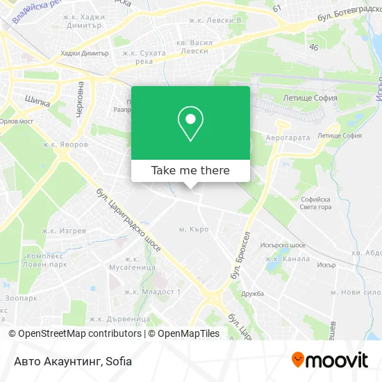 Карта Авто Акаунтинг