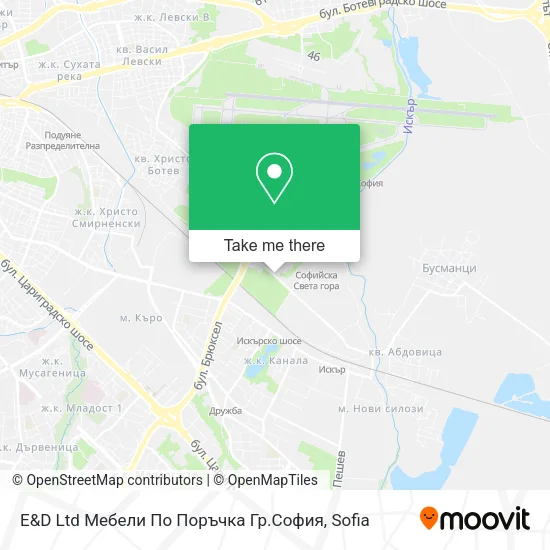Карта E&D Ltd Мебели По Поръчка Гр.София