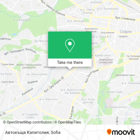 Карта Автокъща Капитолия