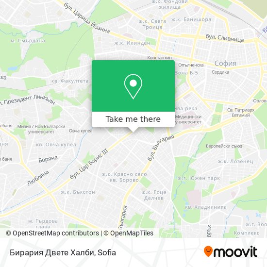 Бирария Двете Халби map