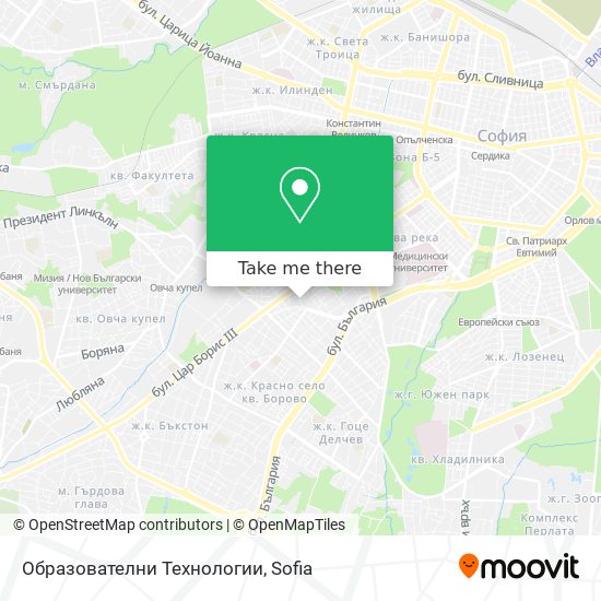 Образователни Технологии map