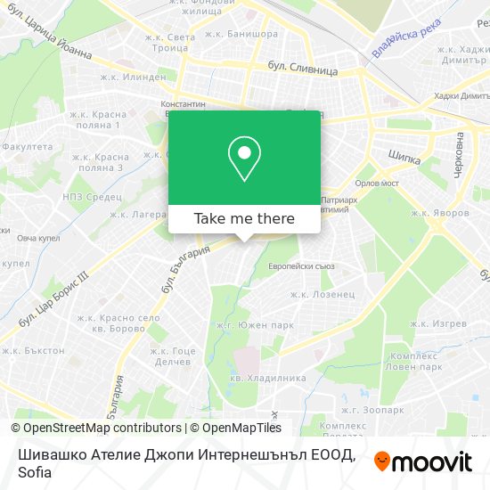 Шивашко Ателие Джопи Интернешънъл ЕООД map