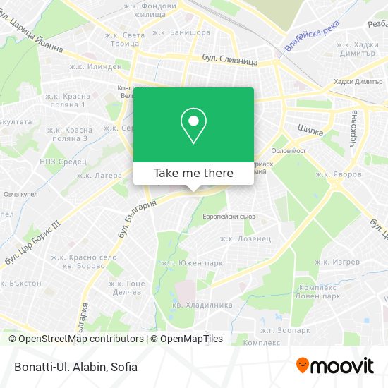 Bonatti-Ul. Alabin map