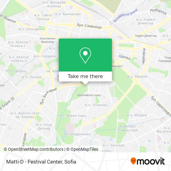 Matti-D - Festival Center map