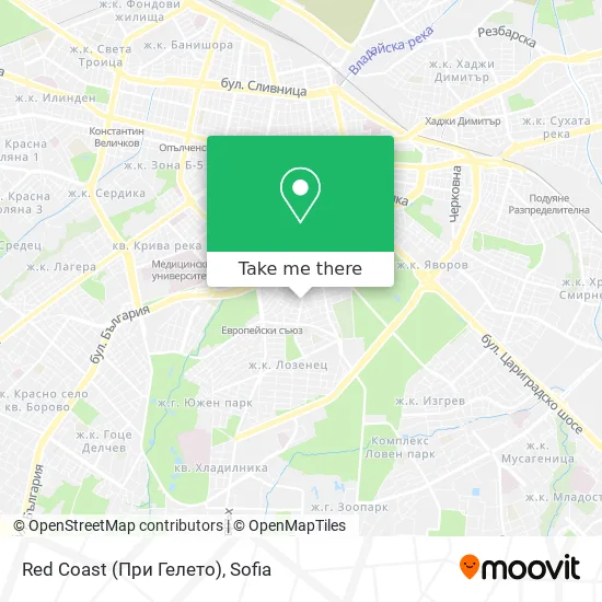 Карта Red Coast (При Гелето)