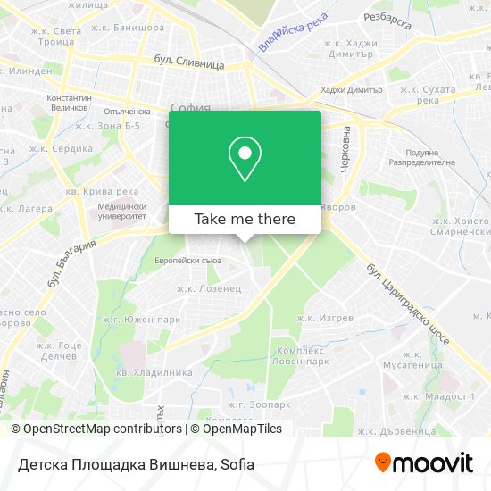 Детска Площадка Вишнева map