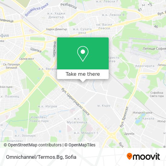 Карта Omnichannel/Termos.Bg