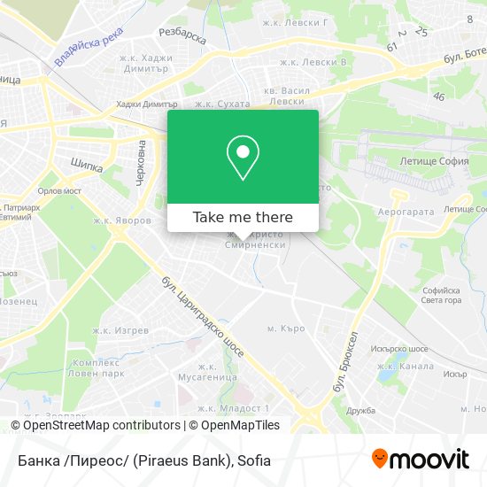 Банка /Пиреос/ (Piraeus Bank) map