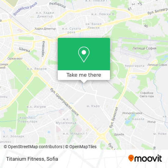 Карта Titanium Fitness