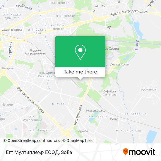 Егт Мултиплеър ЕООД map