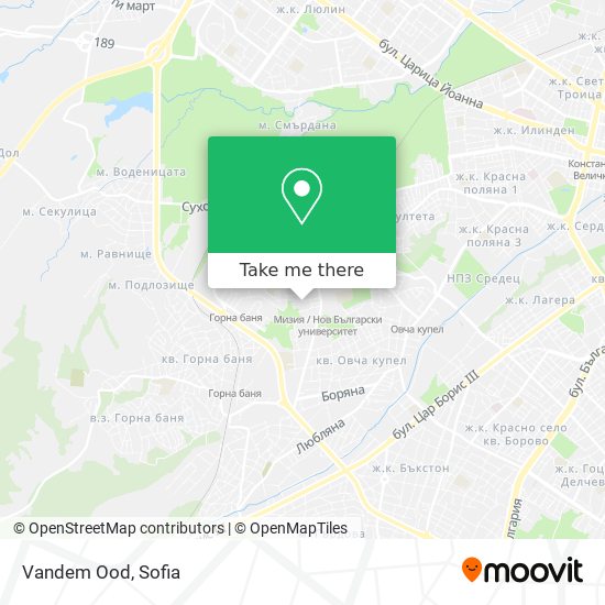 Vandem Ood map