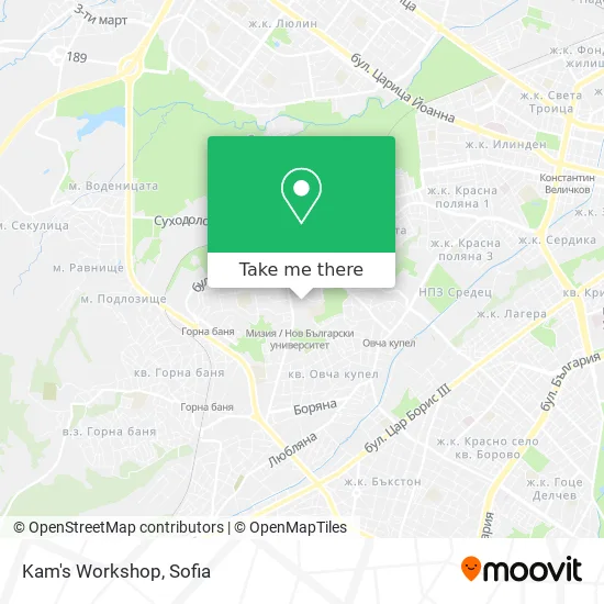 Карта Kam's Workshop