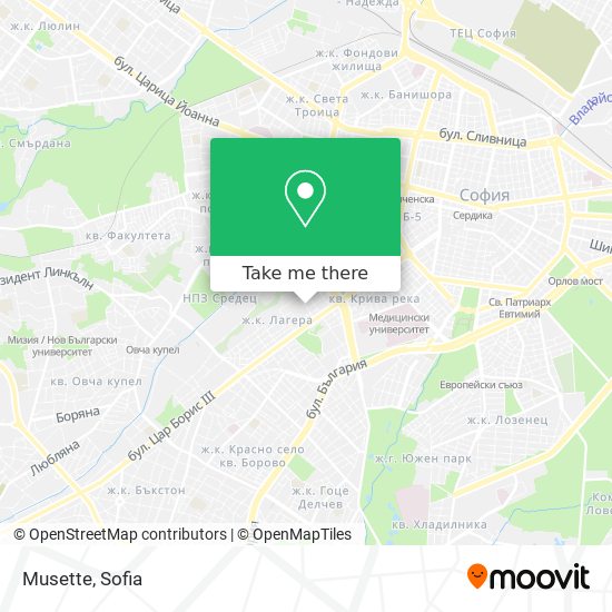 Musette map