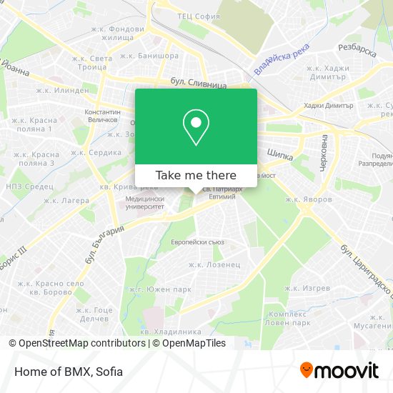 Home of BMX map