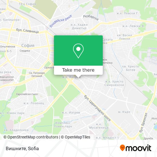 Вишните map