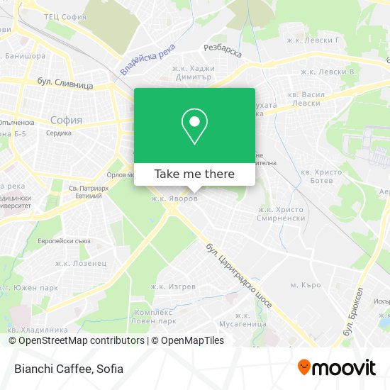 Bianchi Caffee map